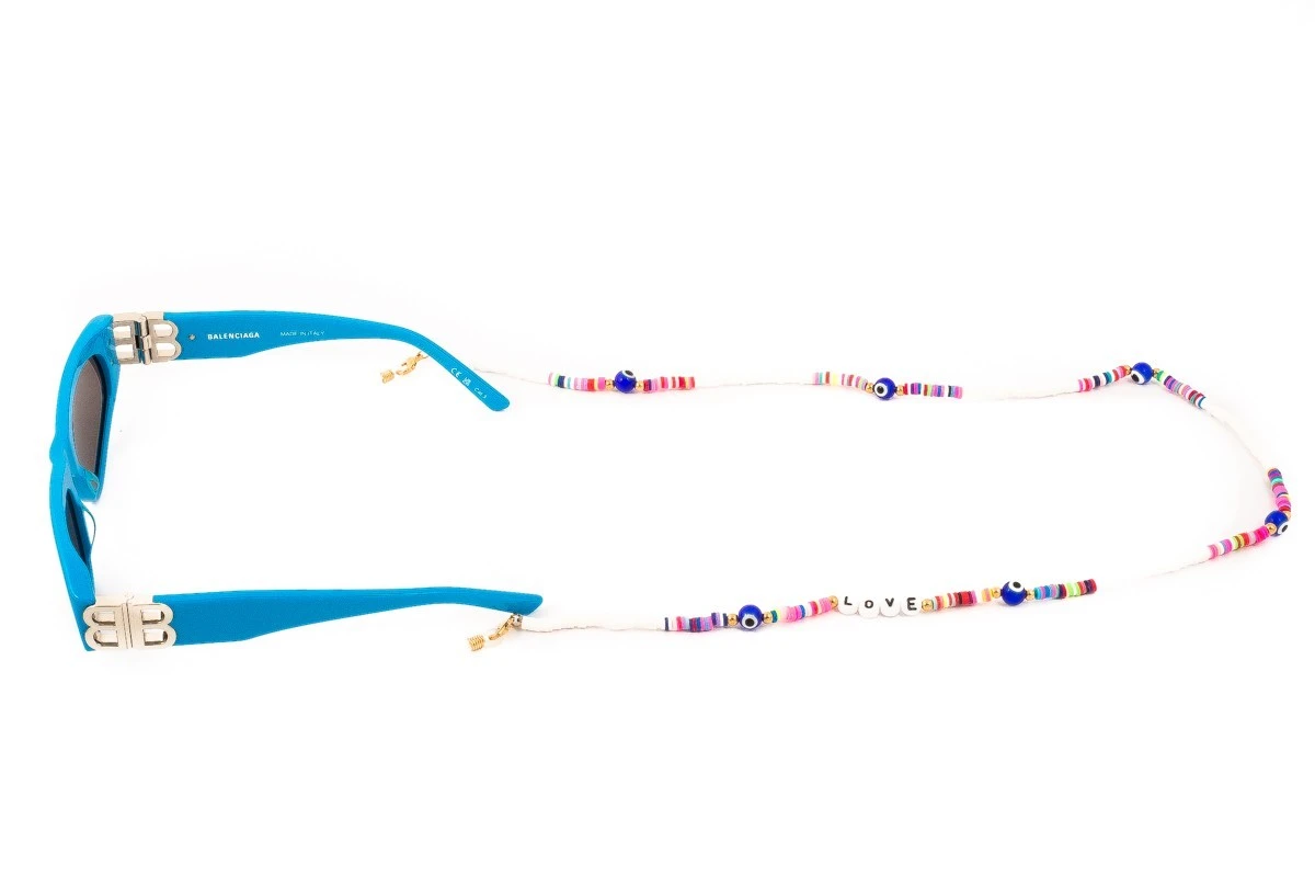 Catenella Occhiali AIRPORT 74040LW Love White 4 Catenella Occhiali AIRPORT 74040LW Love White - immagine 2