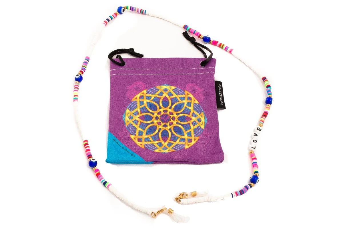 Catenella Occhiali AIRPORT 74040LW Love White 3 Catenella Occhiali AIRPORT 74040LW Love White