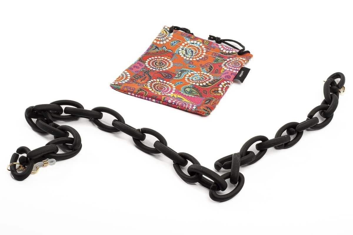 Catenella Occhiali AIRPORT 74531 ST Black 3 Catenella Occhiali AIRPORT 74531 ST Black