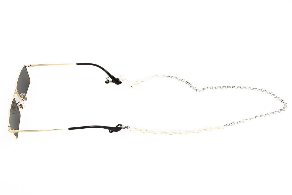 Catenella Occhiali - Collana MARTA GELMI 3XTE Big Chain Bianco 4 Catenella Occhiali - Collana MARTA GELMI 3XTE Big Chain Bianco - immagine 2