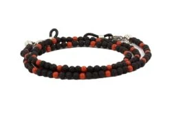 Catenella Occhiali - Collana MARTA GELMI 3XTE Earth And Sea Lava E Corallo -Occhiali Alla Moda catenella occhiali collana marta gelmi 3xte earth and sea lava e corallo 2