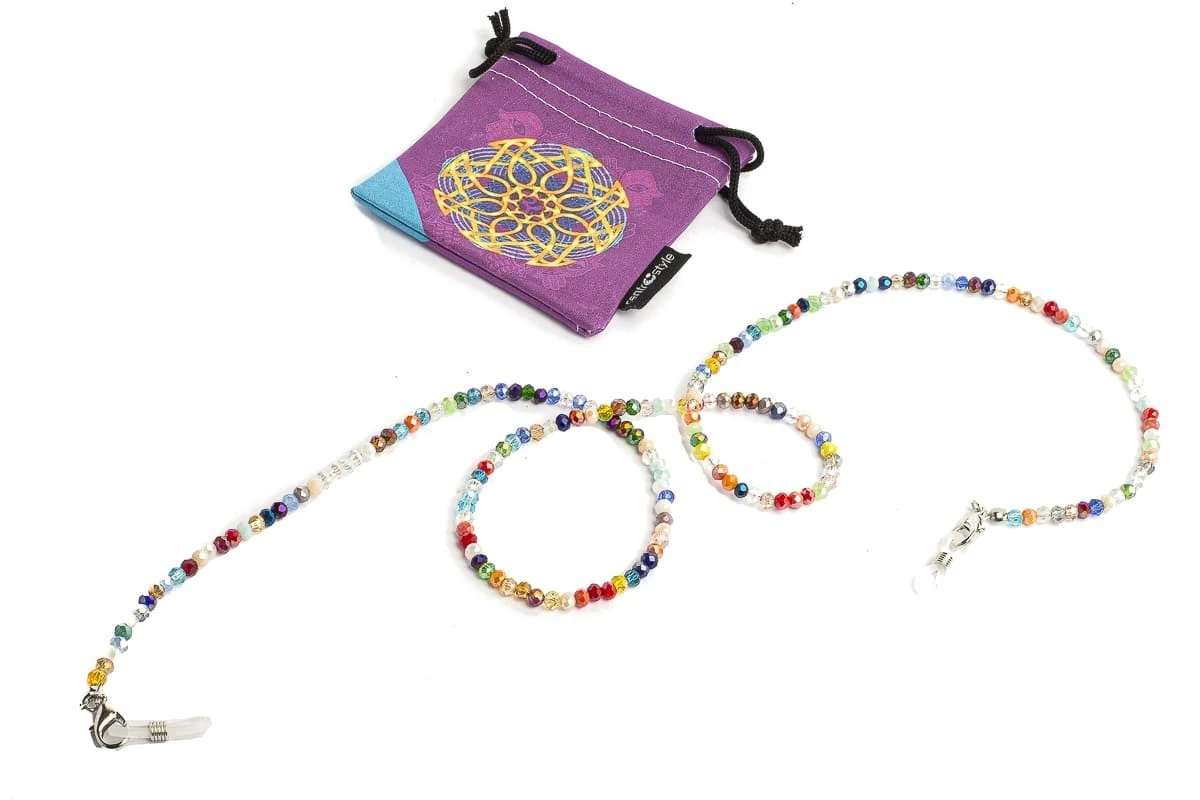 Catenella Per Occhiali CENTRO STYLE Nairobi 74055 Multi 2 3 Catenella Per Occhiali CENTRO STYLE Nairobi 74055 Multi 2