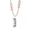 Collana Portaocchiali Magnetica EYESONOFF Deco 70's Oro Rosa -Occhiali Alla Moda collana portaocchiali magnetica eyesonoff deco 70 s oro rosa