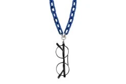 Collana Portaocchiali Magnetica EYESONOFF Jelly Blu