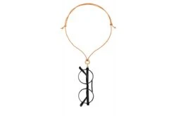 Collana Portaocchiali Magnetica EYESONOFF Laccio Arancione