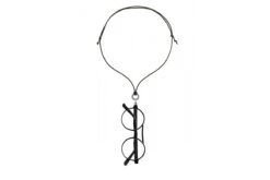 Collana Portaocchiali Magnetica EYESONOFF Laccio Marrone