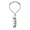 Collana Portaocchiali Magnetica EYESONOFF Rodeo Caucciù Nero -Occhiali Alla Moda collana portaocchiali magnetica eyesonoff rodeo caucciu nero