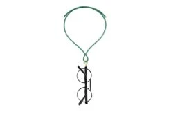 Collana Portaocchiali Magnetica EYESONOFF Rodeo Caucciù Verde