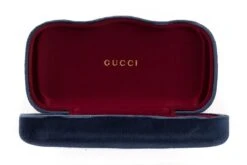 Custodia Occhiali Rigida GUCCI Hard Case Blue