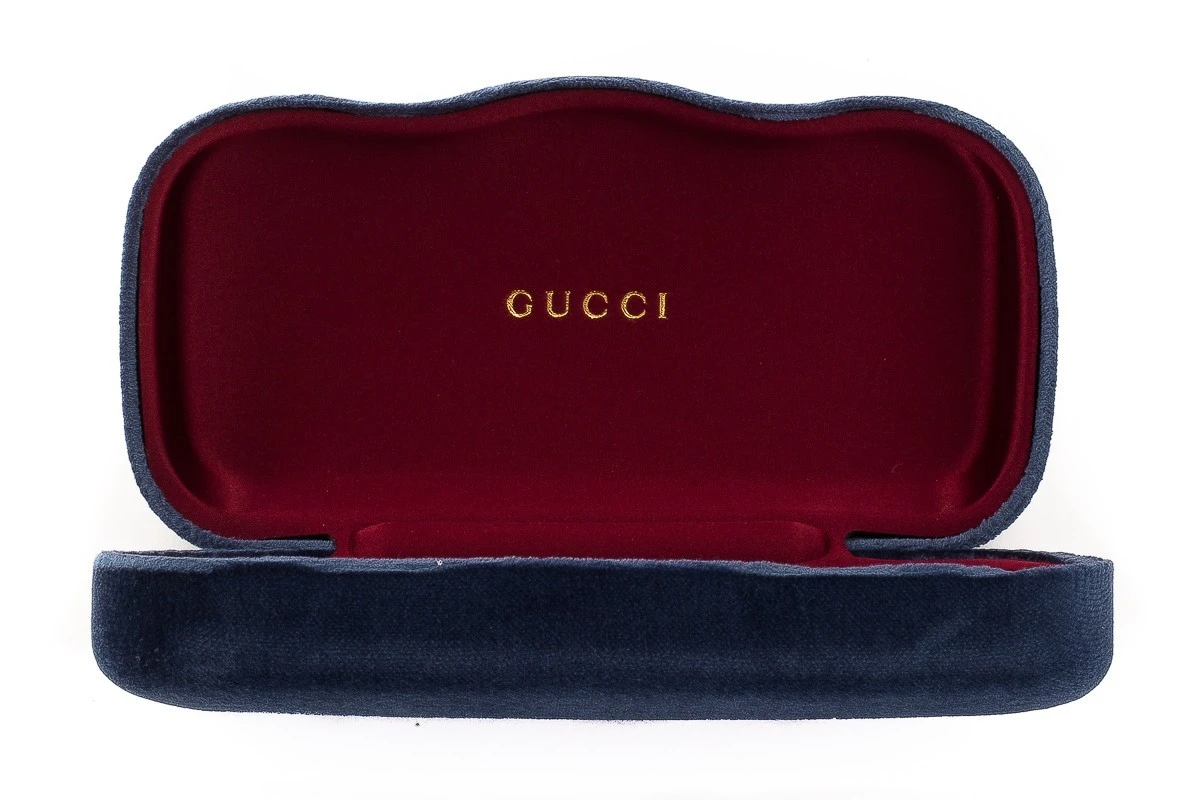 Custodia Occhiali Rigida GUCCI Hard Case Blue 3 Custodia Occhiali Rigida GUCCI Hard Case Blue