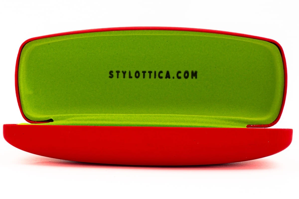 Custodia Occhiali Rigida STILOTTICA Rosso Verde 4 Custodia Occhiali Rigida STILOTTICA Rosso Verde - immagine 2