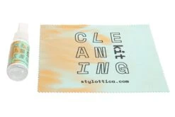 Kit Pulizia Occhiali STYLOTTICA Spray Con 1 Panno In Microfibra.