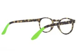 Occhiali Da Lettura Premontati DOUBLEICE Round Demi Fluo Green Turtle -Occhiali Alla Moda occhiali da lettura premontati doubleice round demi fluo green turtle 5