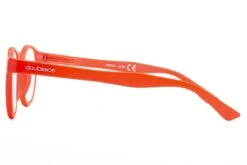 Occhiali Da Lettura Premontati DOUBLEICE Round Fluo Orange -Occhiali Alla Moda occhiali da lettura premontati doubleice round fluo orange 3