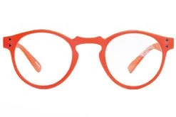 Occhiali Da Lettura Premontati DOUBLEICE Round Fluo Orange -Occhiali Alla Moda occhiali da lettura premontati doubleice round fluo orange 6