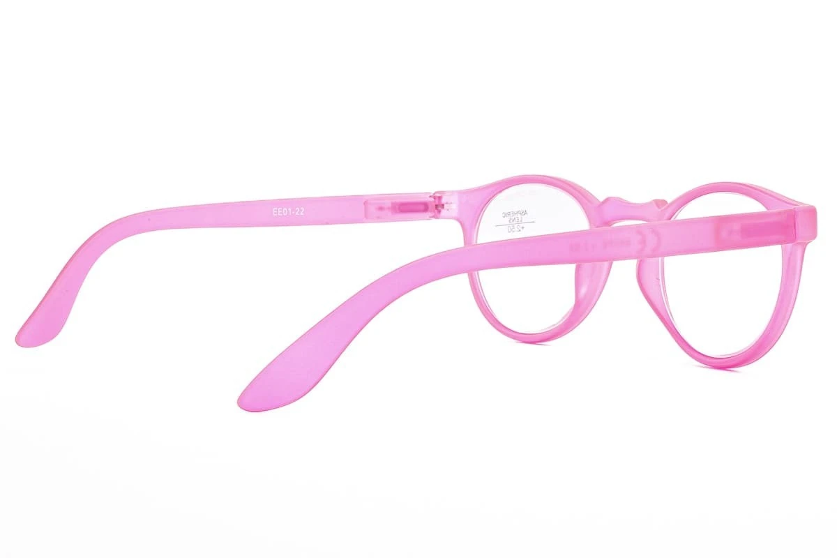 Occhiali Da Lettura Premontati DOUBLEICE Round Fluo Pink 10 Occhiali Da Lettura Premontati DOUBLEICE Round Fluo Pink - immagine 8