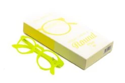 Occhiali Da Lettura Premontati DOUBLEICE Round Fluo Yellow