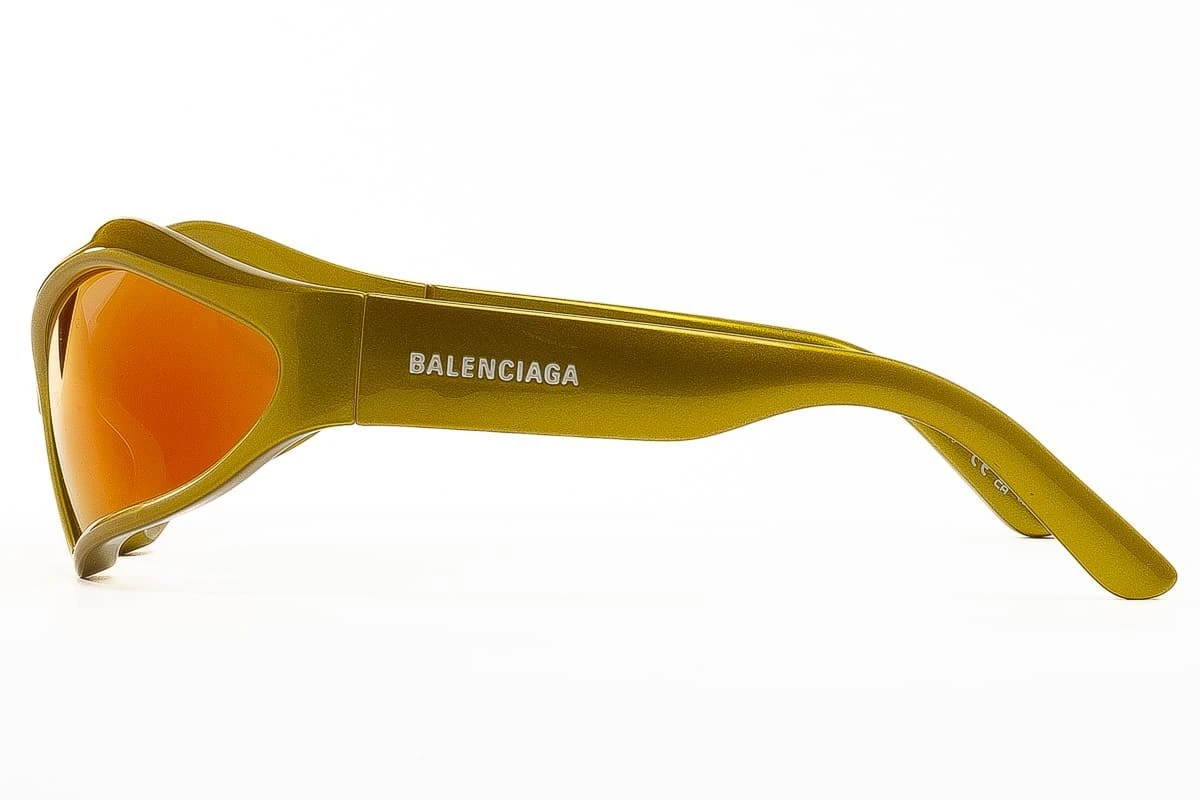 Occhiali Da Sole BALENCIAGA BB0314S 004 Fennec Oval 5 Occhiali Da Sole BALENCIAGA BB0314S 004 Fennec Oval - immagine 3