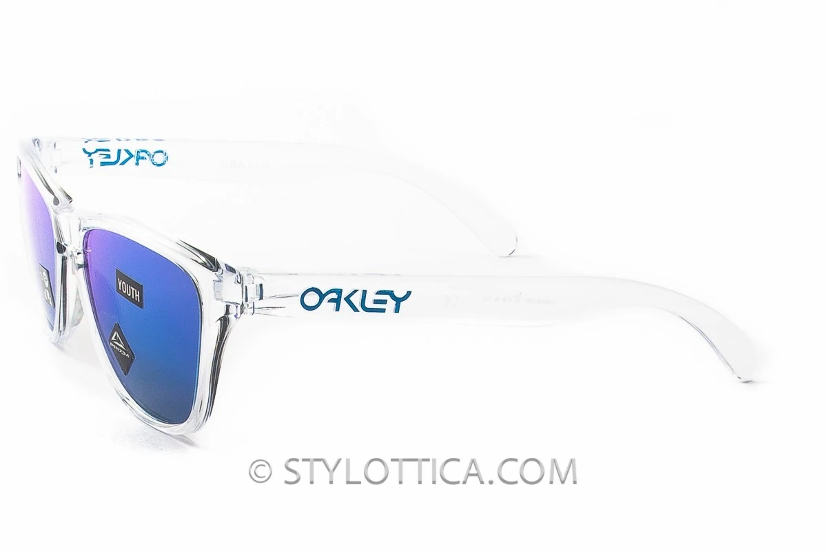 Occhiali Da Sole Junior OAKLEY OJ9006-1553 Frogskins XS 4 Occhiali Da Sole Junior OAKLEY OJ9006-1553 Frogskins XS - immagine 2