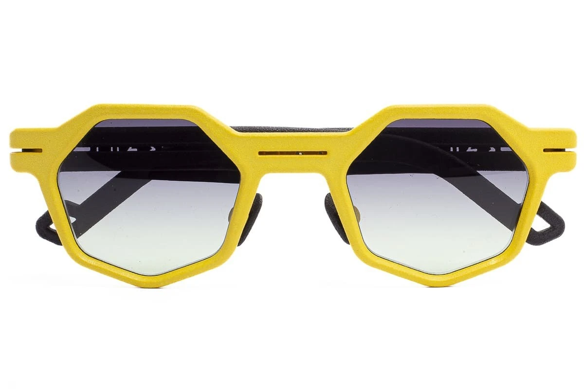 Occhiali Da Sole RATTI EYEWEAR Marte Yellow 3D Printed 3 Occhiali Da Sole RATTI EYEWEAR Marte Yellow 3D Printed