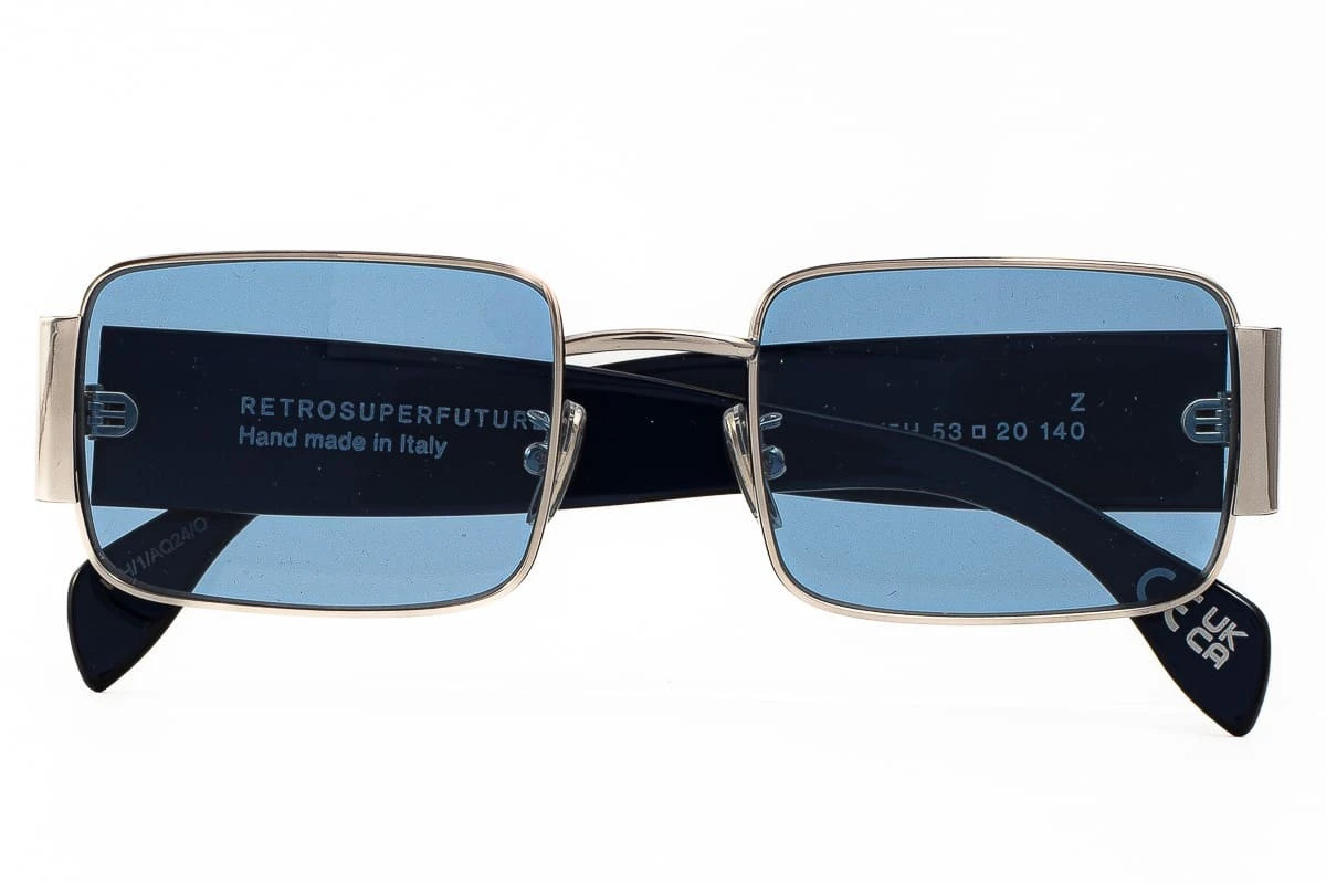 Occhiali Da Sole RETROSUPERFUTURE Z Blue V5H 3 Occhiali Da Sole RETROSUPERFUTURE Z Blue V5H