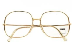 Occhiali Da Vista CARL ZEISS 6210 B09 54 Oro 12Kt Vintage