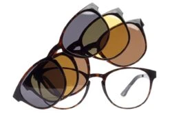 Occhiali Da Vista Con 3 Clip Sole INVU XG62414 B Seayu