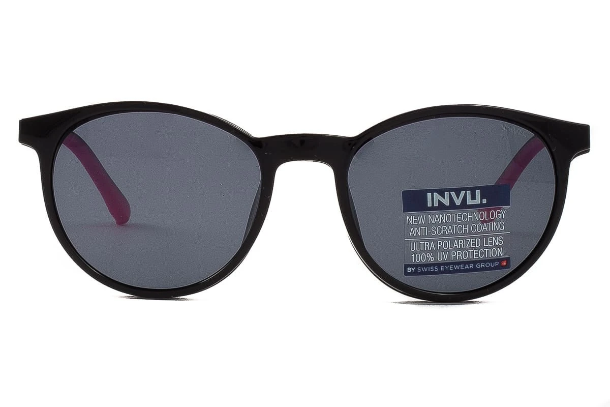 Occhiali Da Vista Con Clip Sole Per Bambini INVU M4209 D 4 Occhiali Da Vista Con Clip Sole Per Bambini INVU M4209 D - immagine 2