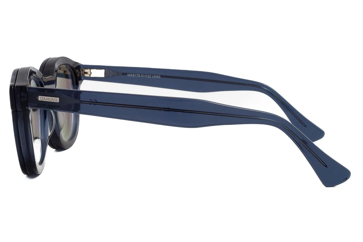 Occhiali Da Vista Con Clip Sole Polarizzata DAMIANI Mas178 Un95 6 Occhiali Da Vista Con Clip Sole Polarizzata DAMIANI Mas178 Un95 - immagine 4