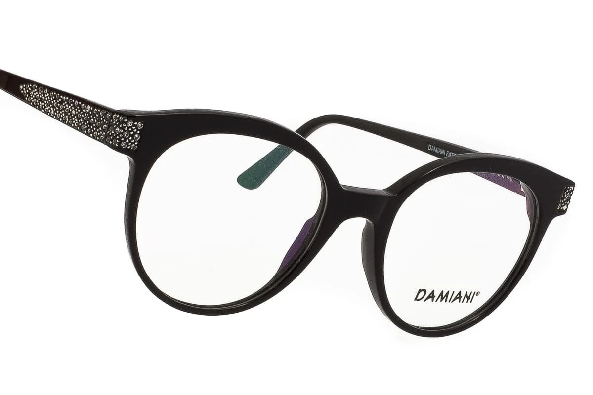 Occhiali Da Vista DAMIANI St607 34 Strass 9 Occhiali Da Vista DAMIANI St607 34 Strass - immagine 7