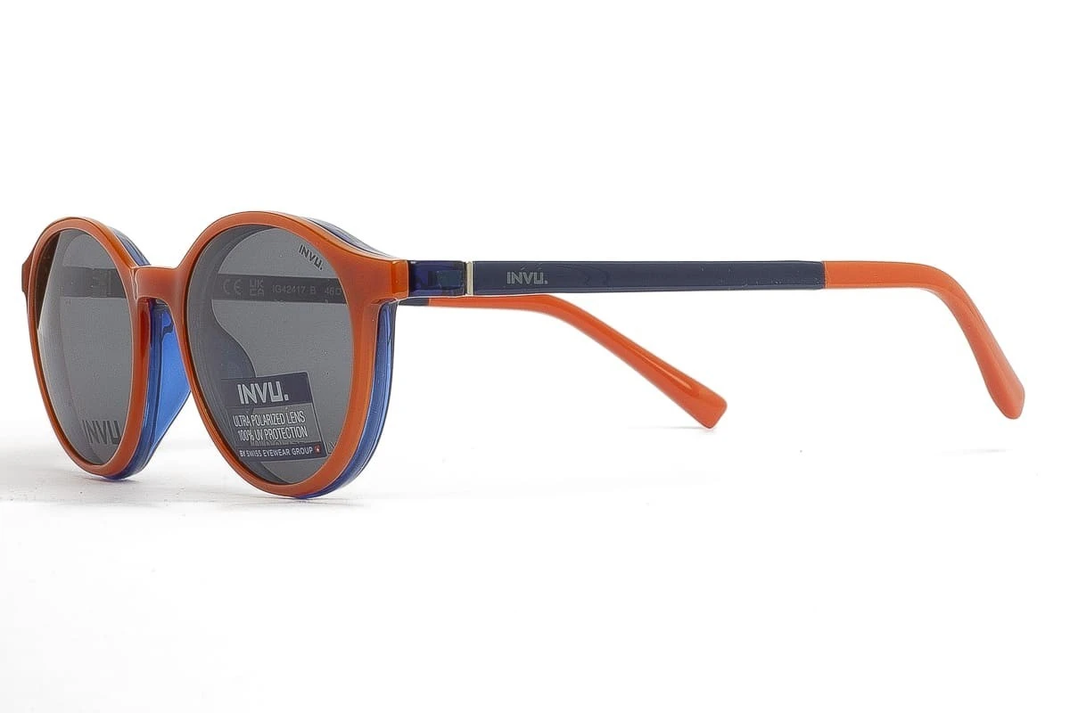 Occhiali Da Vista Per Bambini INVU IG42417 B Clip Sole 5 Occhiali Da Vista Per Bambini INVU IG42417 B Clip Sole - immagine 3
