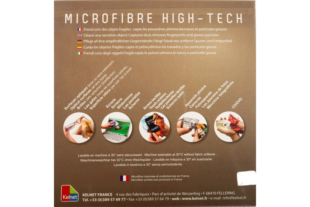 Panno Occhiali Microfibra KELNET New York 2 4 Panno Occhiali Microfibra KELNET New York 2 - immagine 2